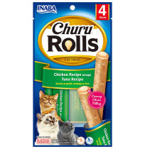 Inaba Churu Cat rolls de atún para gatos 4 x 10g