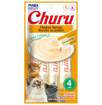 Inaba Churu puré receta de pollo para gatos 4 x 14g 