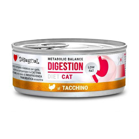 Disugual cat digestión sensible pavo latas para gatos