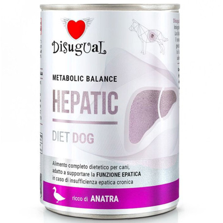 Disugual hepatic pato latas para perros con hepatitis