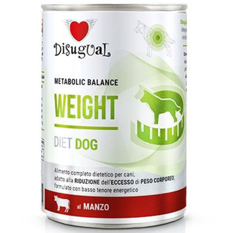 Disugual weight buey latas para perros con sobrepeso