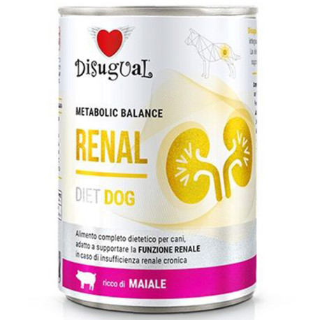 Disugual renal cerdo latas para perros