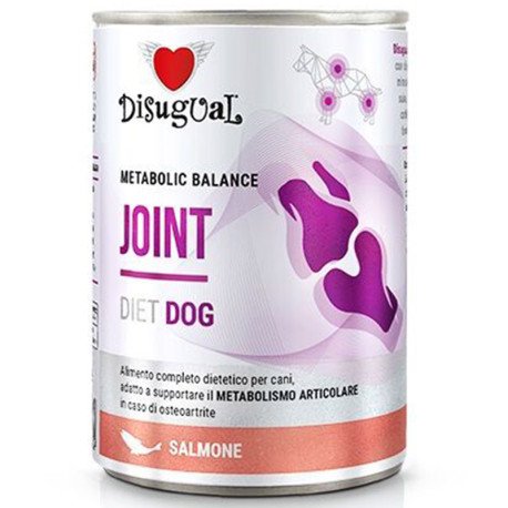 Disugual joint salmón latas para perros con problemas articulares