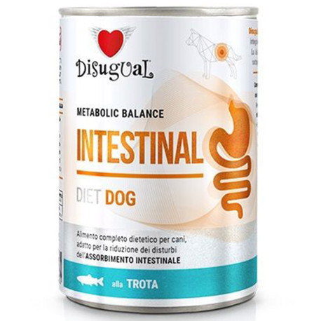 Disugual intestinal trucha latas para perros