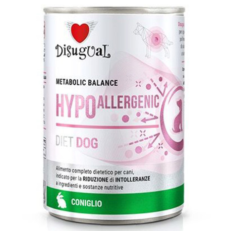 Disugual hypoallergenic conejo latas para perros