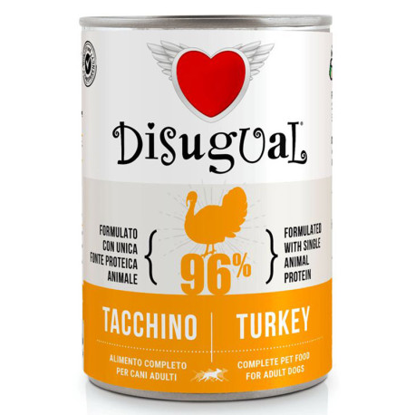 Disugual pavo latas monoproteicas para perros Disugual pavo latas monoproteicas para perros
