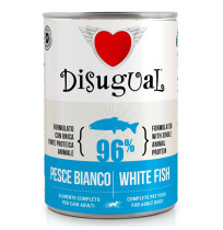 Disugual Pescado blanco latas monoproteicas para perros