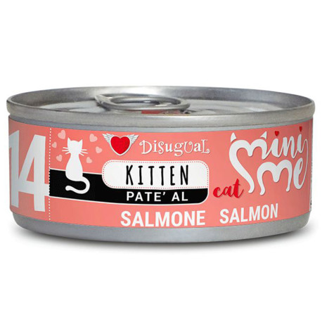 Disugual mini-me kitten salmón latas para gatitos