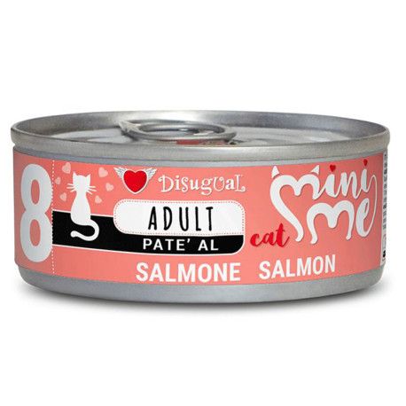 Disugual mini-me salmón latas para gatos