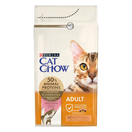 Cat chow adult salmón para gatos Cat chow adult salmón para gatos