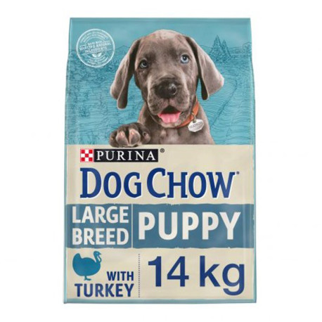 Dog chow puppy raza grande pavo para cachorros Dog chow puppy raza grande pavo para cachorros