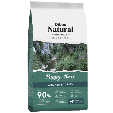 Pienso Dibaq natural moments puppy maxi