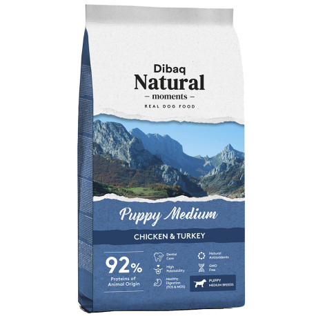 Pienso Dibaq natural moments puppy medium