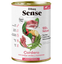 Dibaq sense latas cordero grain free para perros