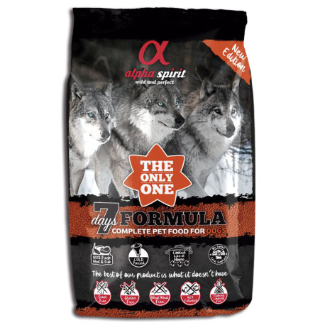 Alpha spirit seco the only one week menu 7 Days para perros 3Kg Alpha spirit seco the only one week menu 7 Days para perros 3Kg