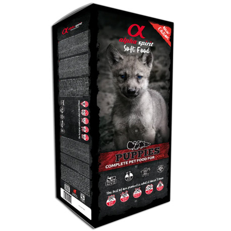 Alpha spirit semi-húmedo puppies para cachorros de 9Kg en tarrinas individuales