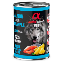 Alpha spirit latas salmón con piña para perros