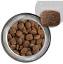 Muestra y tamaño de la croqueta del pienso Belcando adult grain free ocean (pescado) para perros Muestra y tamaño de la croqueta del pienso Belcando adult grain free ocean (pescado) para perros