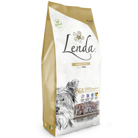 Lenda mini meat & fish en saco de 2Kg