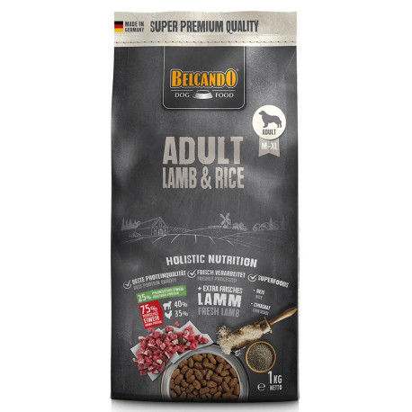 Belcando adult lamb & rice en saco pequeño de 1Kg