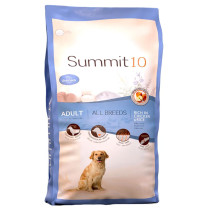 Summit 10 adult all breeds chicken & rice para perros