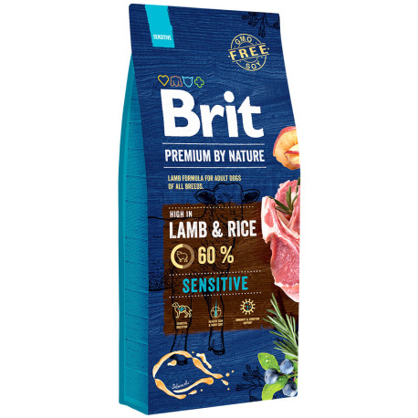 Brit premium sensitive lamb para perros