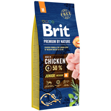 Brit premium junior M para perros medianos