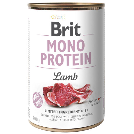 Brit mono protein lamb para perros