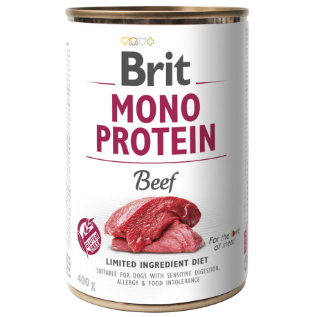 Brit mono protein beef para perros