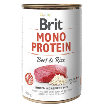 Brit mono protein beef & rice para perros