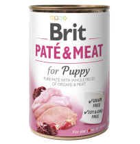 Brit latas paté & meat puppy para perros