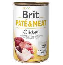 Brit latas paté & meat chicken para perros