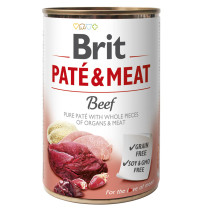 Brit latas paté & meat beef para perros