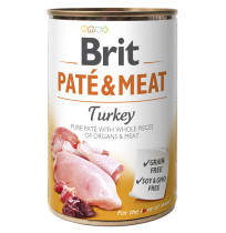 Brit latas paté & meat turkey para perros