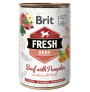 Brit fresh latas beaf & pumpkin para perros
