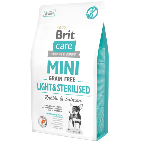 Brit care mini grain free light & sterilised Brit care mini grain free light & sterilised