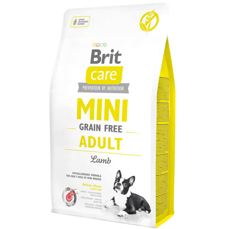 Brit care mini grain free adult lamb