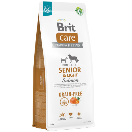 Brit care dog grain-free senior & light