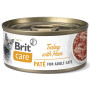 Brit care cat turkey pate with ham latas para gatos