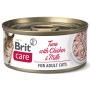 Brit care cat tuna with chicken and milk latas para gatos