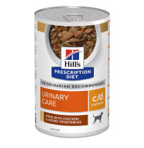 Hill's prescription diet canine c/d multicare estofado con pollo y verduras (lata)