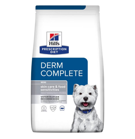 Hill's prescription diet canine derm complete mini