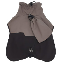 Benetton chubasquero impermeable gris para perros