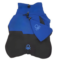 Benetton chubasquero impermeable azul para perros