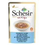 Schesir sobres sopa schesir atún salvaje y calamares para gatos