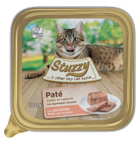 Stuzzy tarrinas salmón para gatos