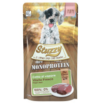 Stuzzy pouches ternera monoprotein grainfree puppy para perros