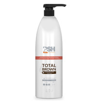 Psh total brown champú potenciador marrones y dorados para perros en bote de 1 Litro