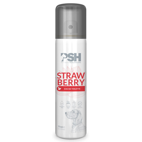 PSH Perfume de fresa para perros en formato de 75ml