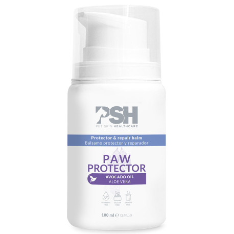 Psh paw protector bálsamo protector y reparador para almohadillas de perros en formato de 100ml